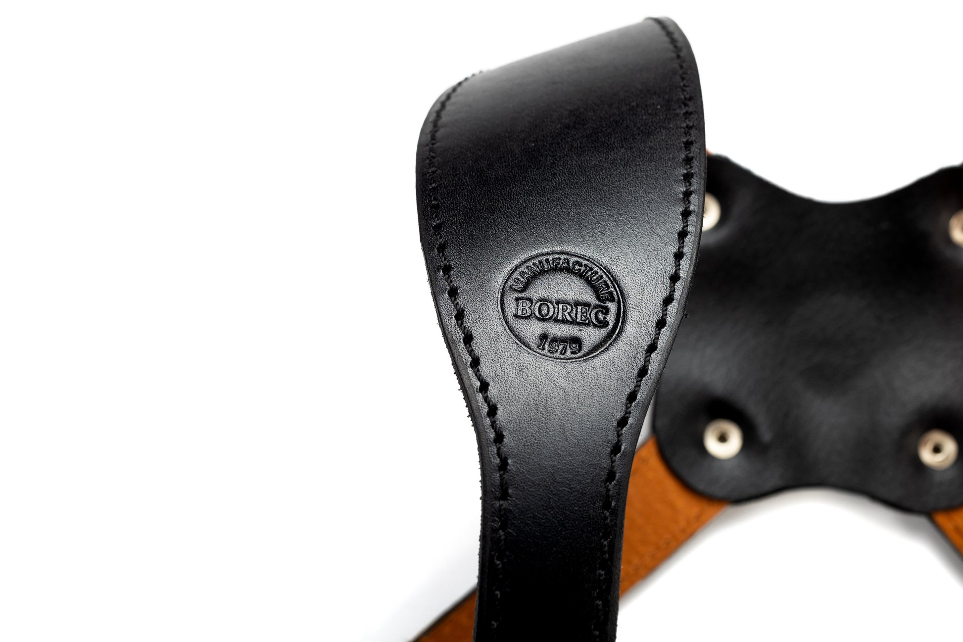 Leather Holster Shoulder Bag with 10 Pockets