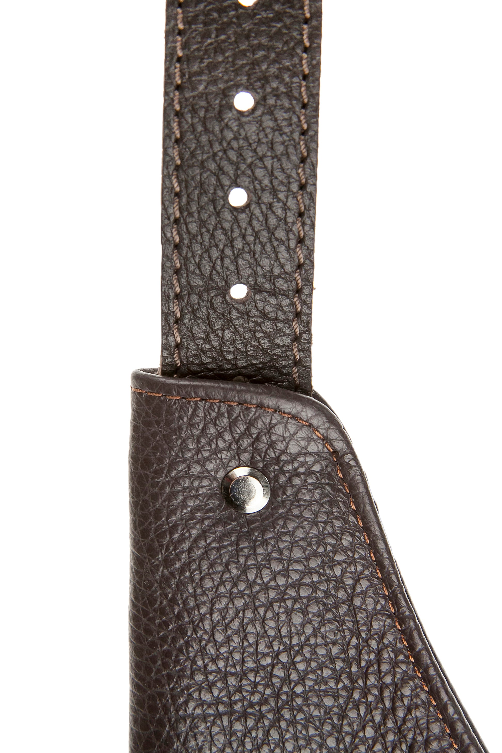 Leather Holster Shoulder Bag with 10 Pockets