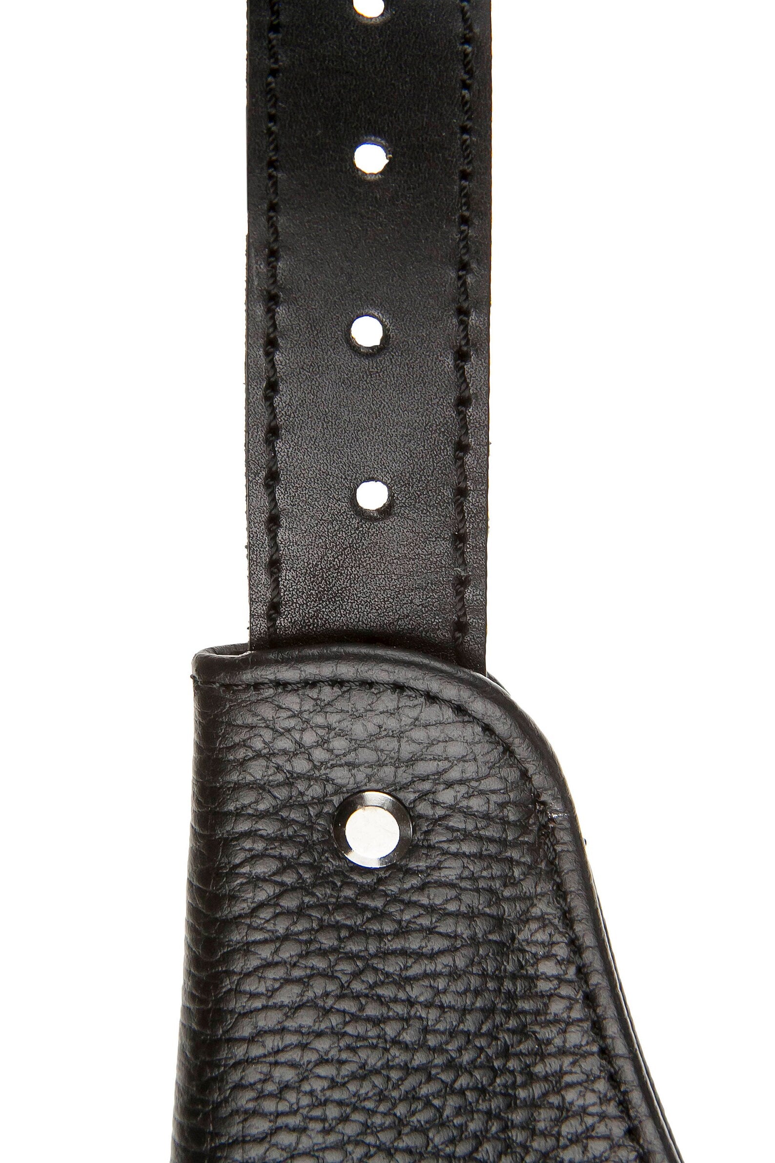 Leather Holster Shoulder Bag with 2 Hidden Pockets