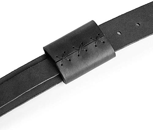 No-Buckle Leather Belt