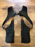 Leather Holster Shoulder xBag Big Belt Black