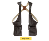 Leather Holster Shoulder Bag Classic Brown