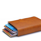 RFID Blocking Leather Wallet (ID, Card Holder)